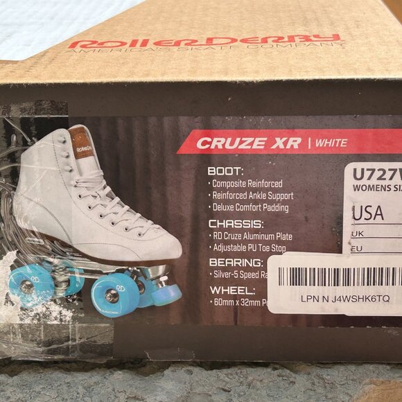 Roller Derby Cruze XR Hightop Roller Skates – Women’s Size 8 – New - Picture 7 of 16